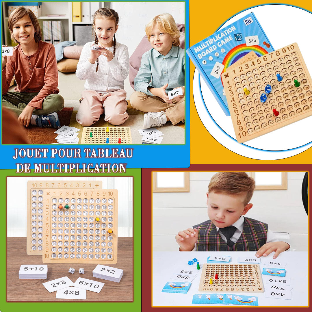 TABLE DE MULTIPLICATION maboutique jeux et loisirs