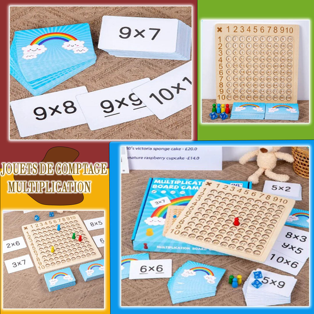 TABLE DE MULTIPLICATION maboutique jeux et loisirs